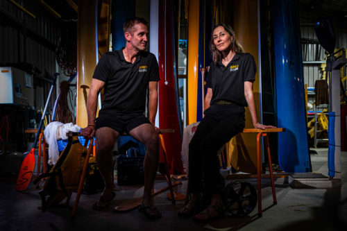 The Canoeists — Travis & Sarah Frenay