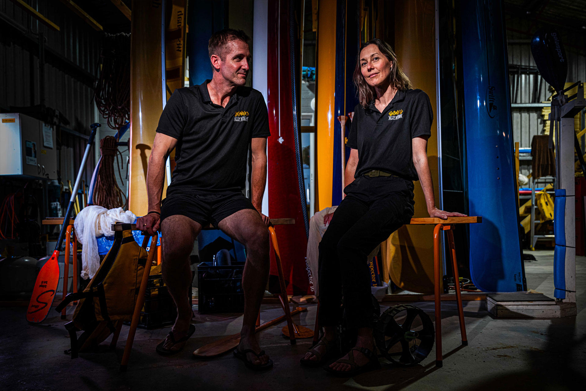 The Canoeists — Travis & Sarah Frenay