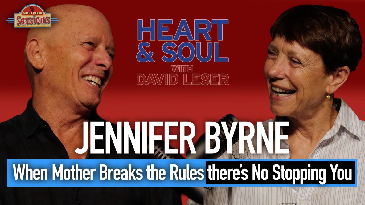 Jennifer Byrne and David Leser
